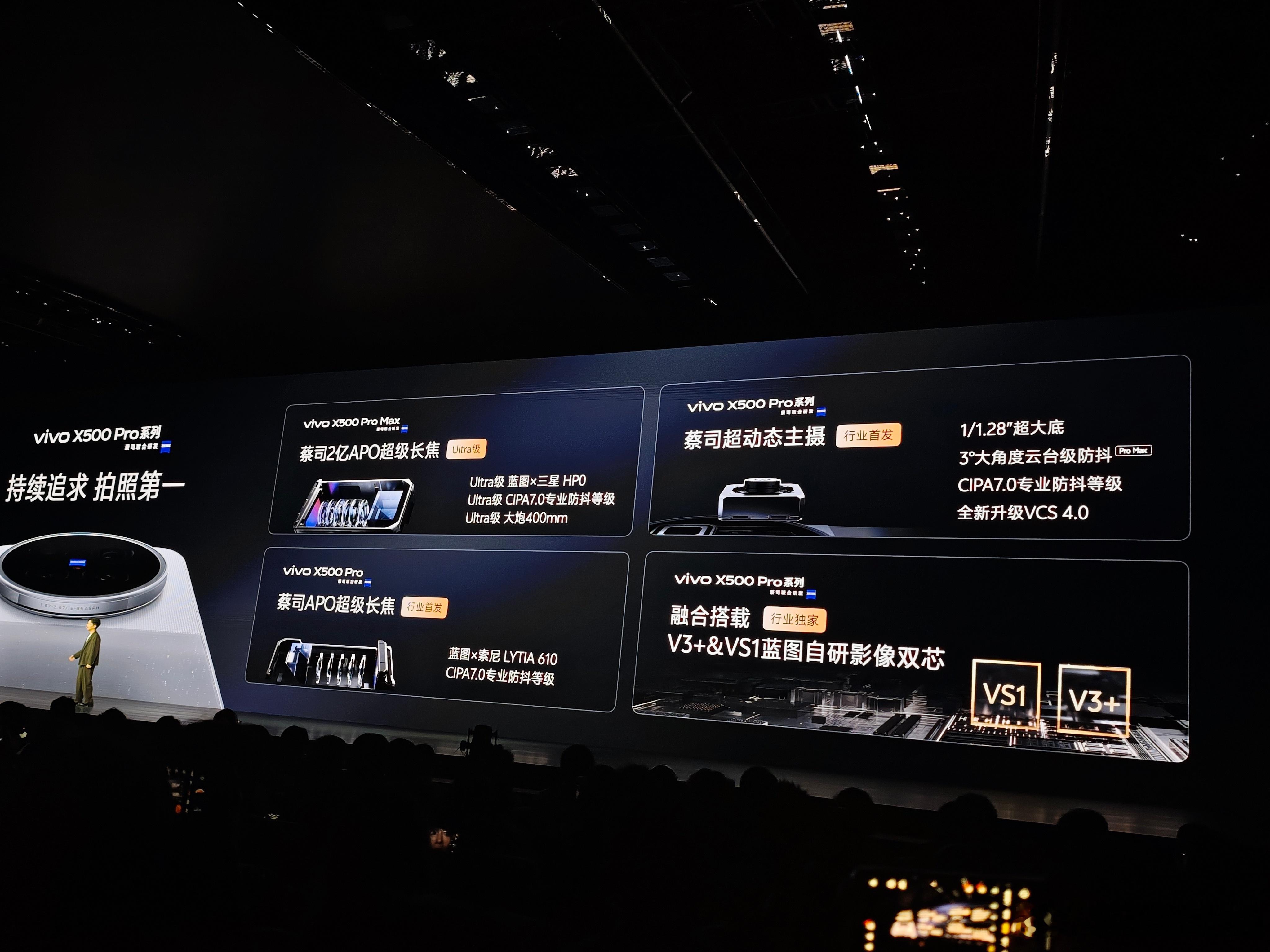 灭霸500 灭霸500的堆料真够豪华的，vivo持续追求影像第一的目标可见一斑，
