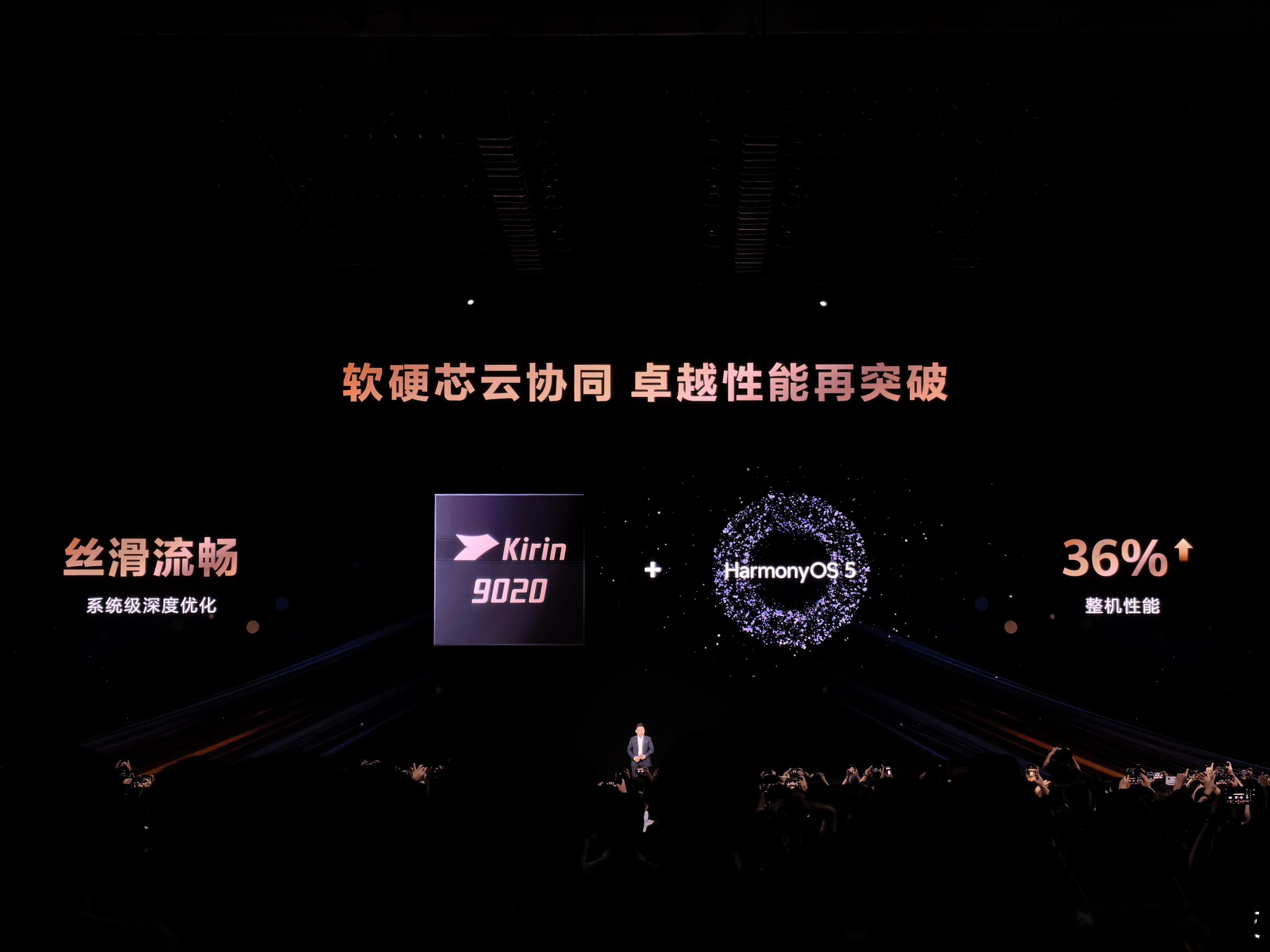 华为首次公布三折叠芯片我哭死，终于在华为发布会上面看到麒麟芯片大胆亮相了！华为M