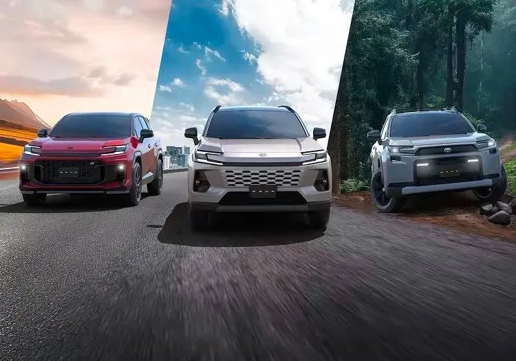 取消燃油车版本！全新丰田第六代RAV4！仅推出HEV混合动力版和PHEV插电混动