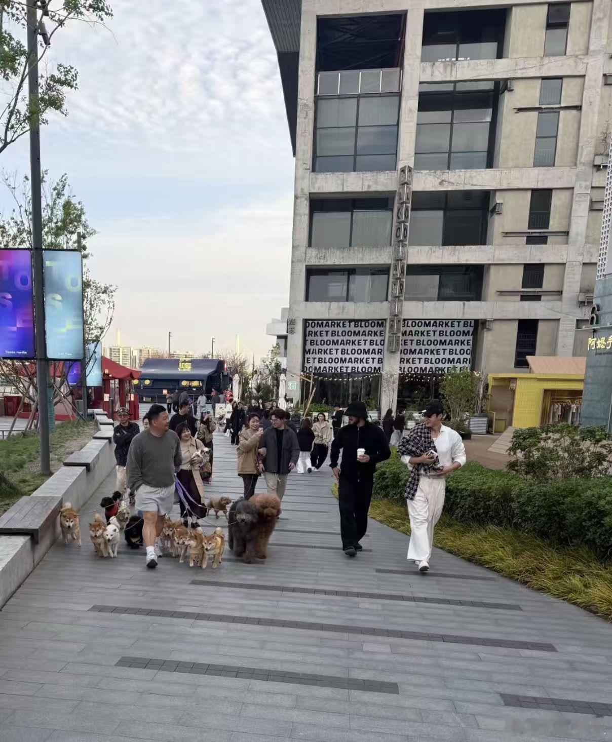 黄景瑜又在哪逛呢咱就说黄景瑜又在哪逛呢？先是骑车被偶遇，现在又被网友遇到黄景瑜和