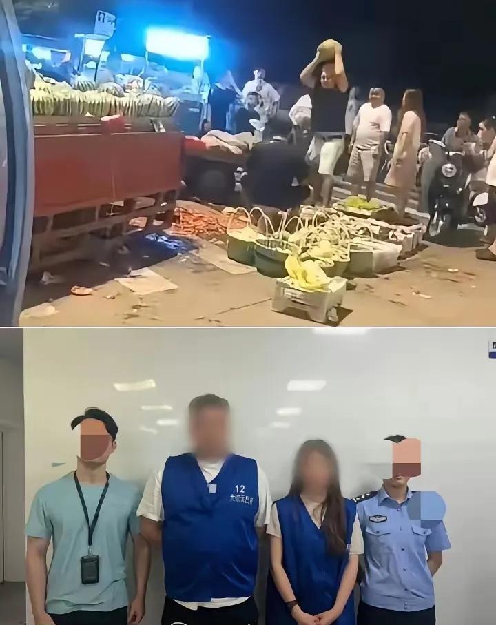 这一家3个人真是奇葩！老头缺乏修养，挑瓜任意妄为；女儿缺少教养，不是劝父亲，而是