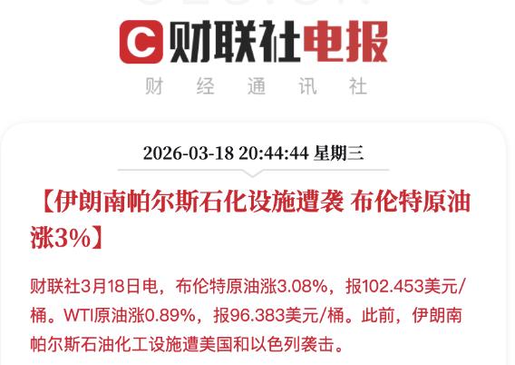 不好了！无底线了，袭击石油设施了！原油大涨，黄金失守4900了！
就在今天，美以