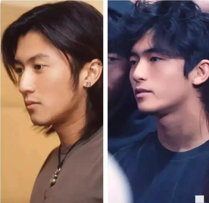 谢霆锋和儿子，如果非要分一个胜负，还是爸爸长的帅，爸爸当年一出场惊艳了所有人，儿