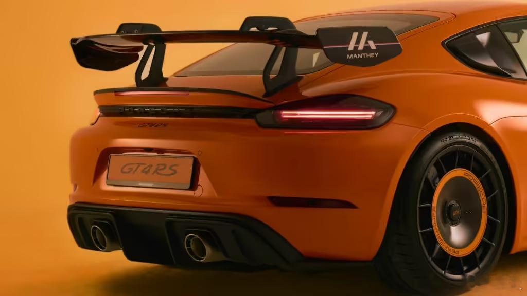 保时捷展示“郁金香”特别版 718 Cayman GT4 RS 超跑，全球仅一台