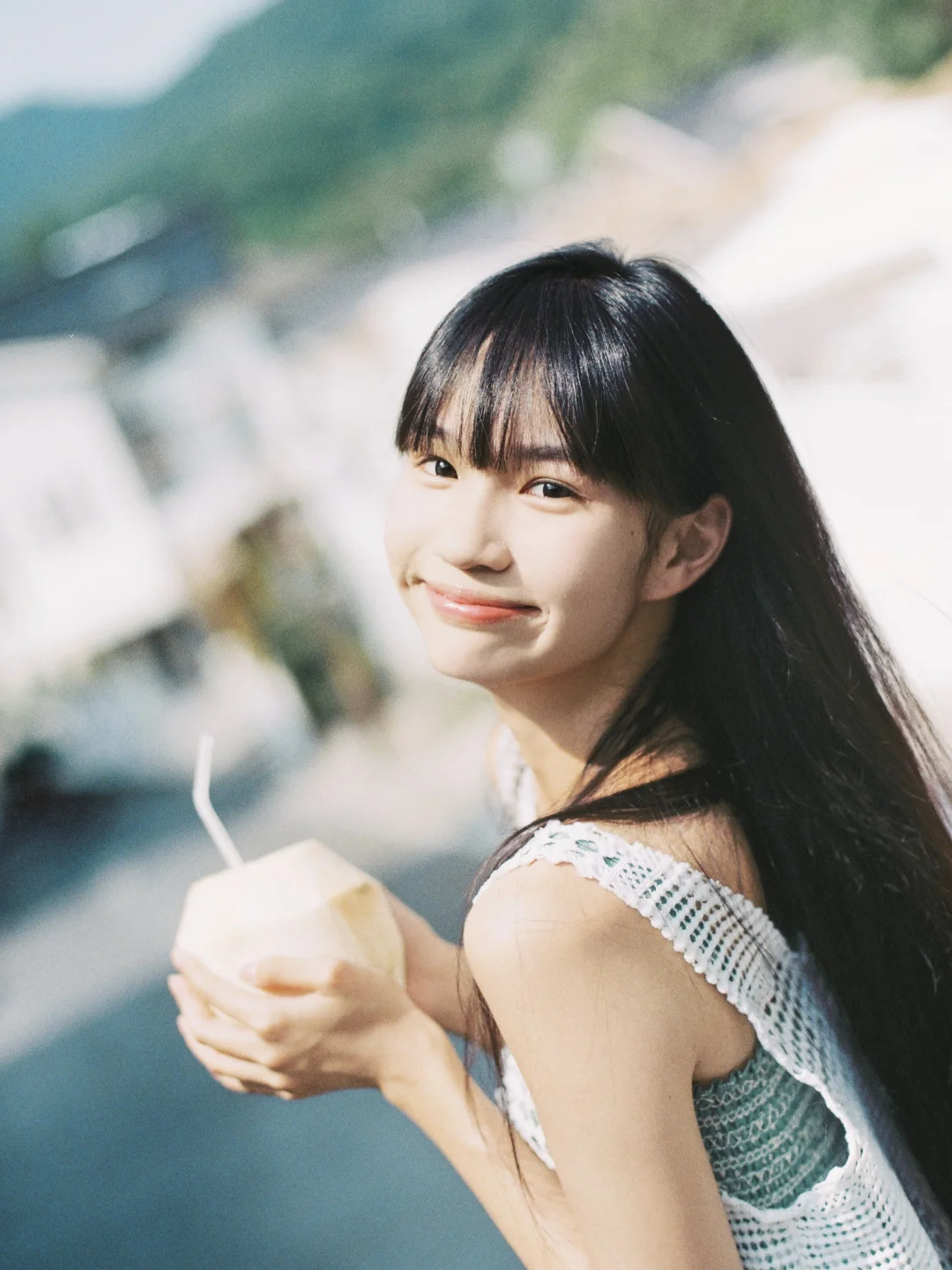 上午的阳光，有一丝纯真，氛围感日系写真