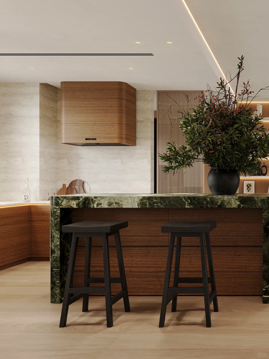 在温州🏠无法拒绝开放式中古厨房的复古感……