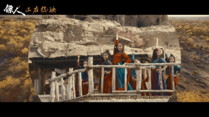 一分钟感受镖人中式美学 被《镖人》的细节美到心巴上🥹！写意江湖氛围感十足，实景