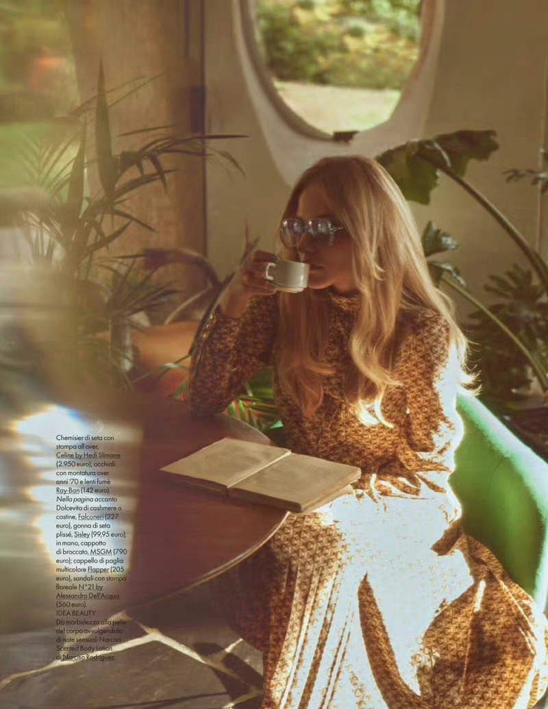 Sasha Luss Embraces Colorful Prints for 