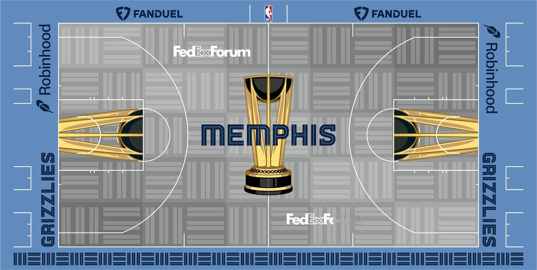 明天开始新赛季NBA杯赛小组赛阶段比赛，湖人现在客场打灰熊，灰熊此前公布了杯赛主