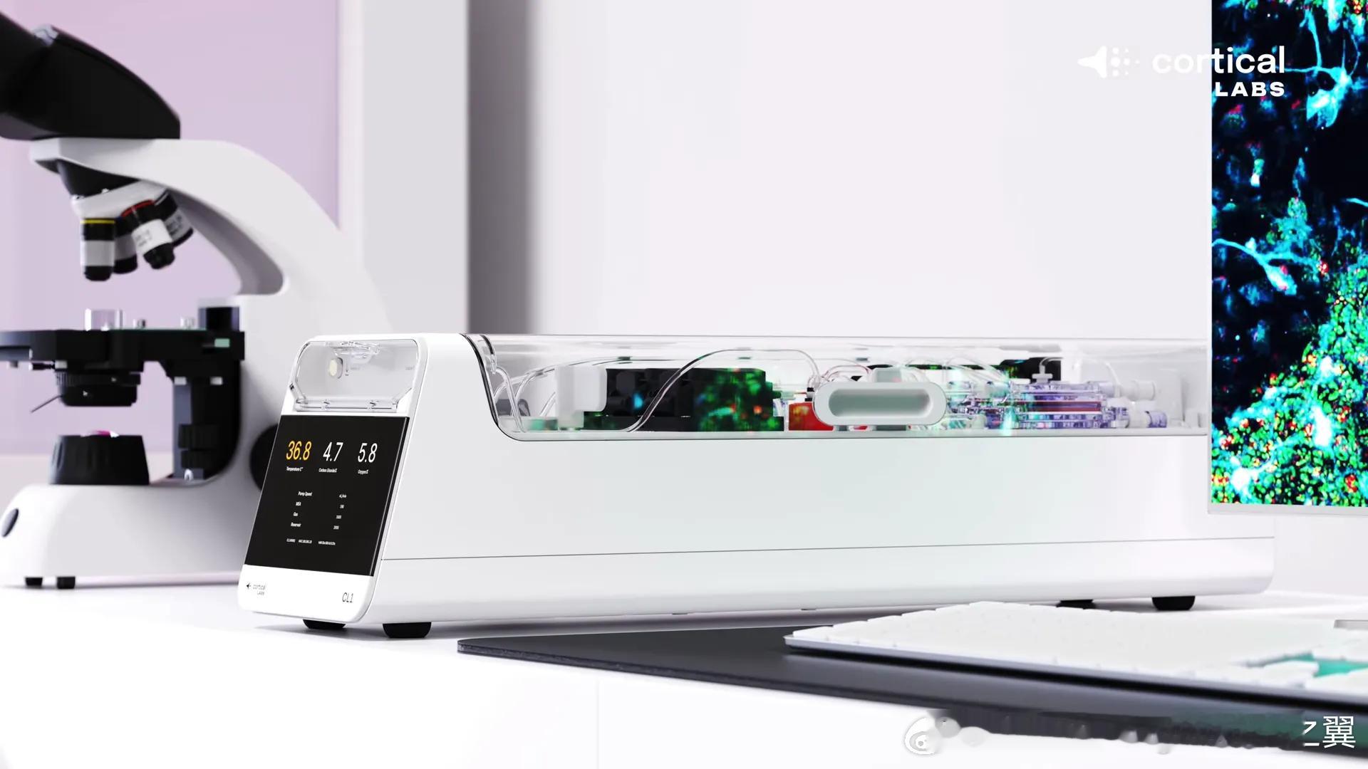 最近，澳大利亚生技公司Cortical Labs展示了他们的生物电脑系统CL1，