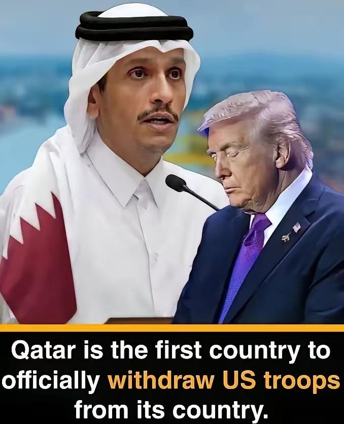 多哈——卡塔尔决定撤出驻扎在该地区美军，成为首个采取此举的海湾国家
卡塔尔干了件