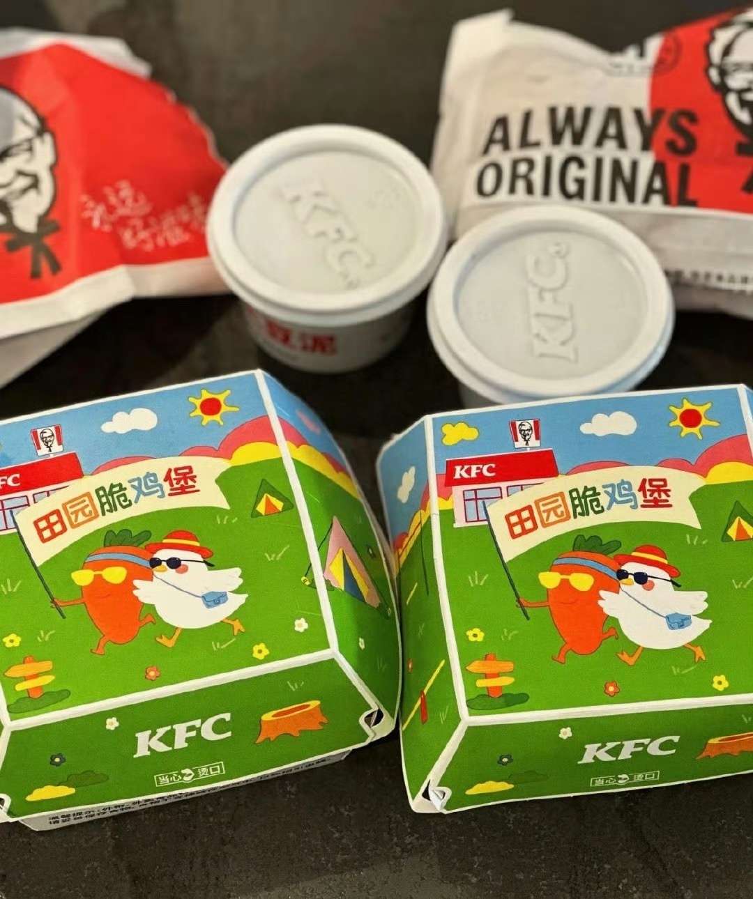 田园脆鸡堡 变了不要啊！别这样！还想去吃！ ​​​