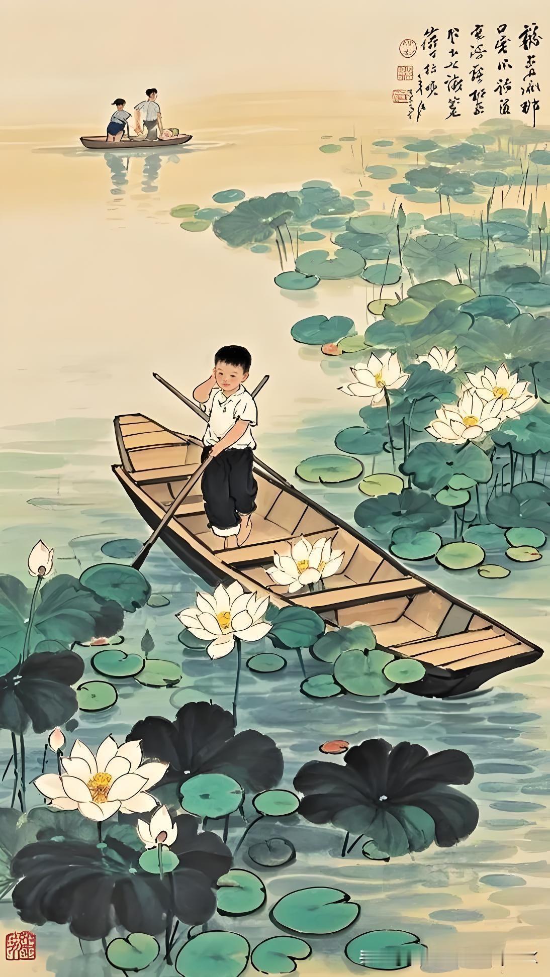 《湖上杂诗·其十九》
——清·袁枚
游遍山南与水南，
就中何处最心贪。
为他幽绝