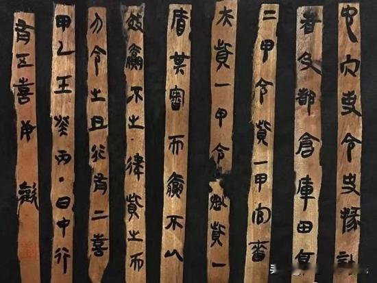 秦简中的《田律》可能是世界上最早的关于环境保护的法律规定。

季节性禁令：《田律