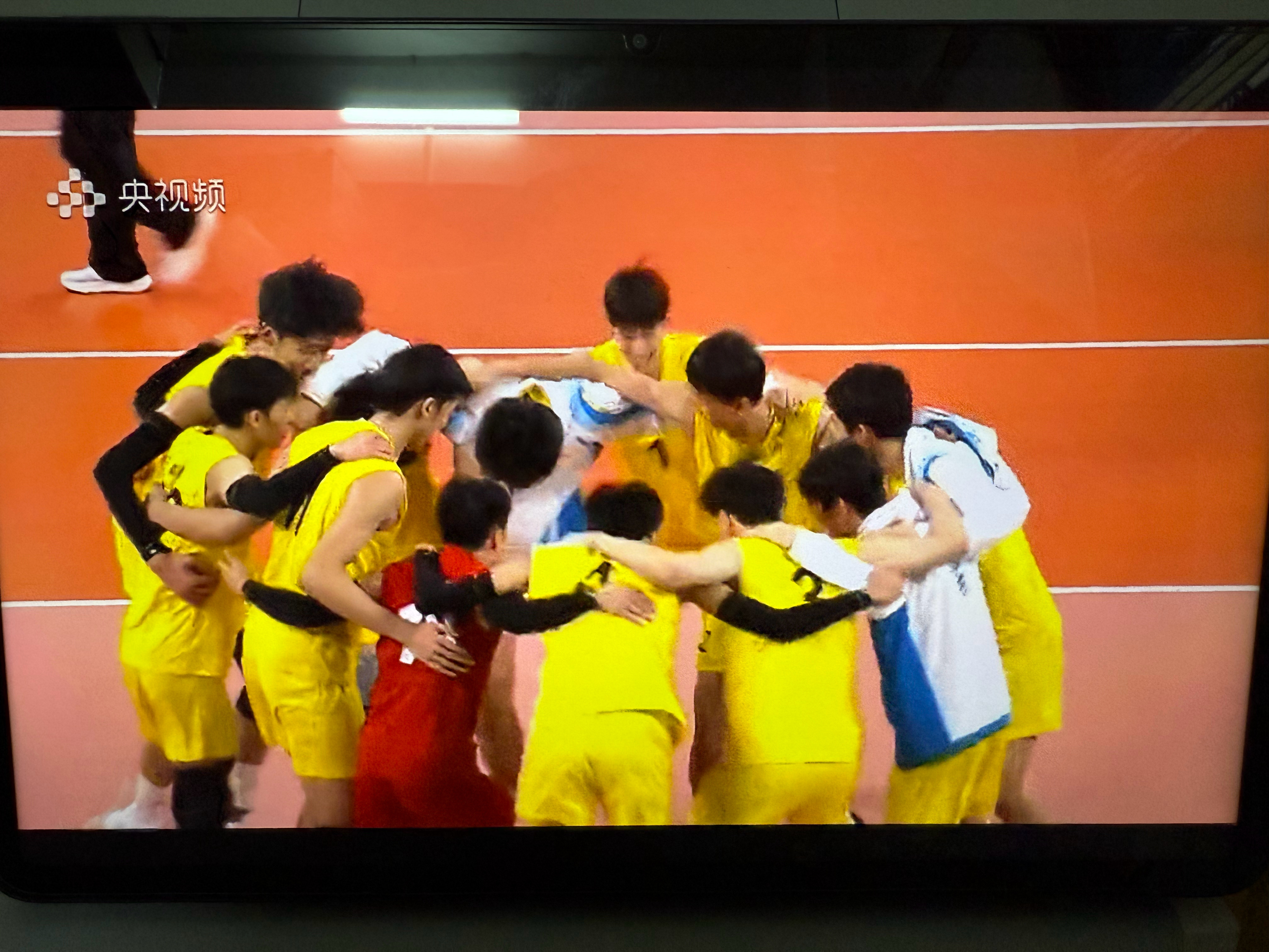 第十五届全运会 全运会U20男排四分之一决赛：浙江队3-0战胜北京队（27-25