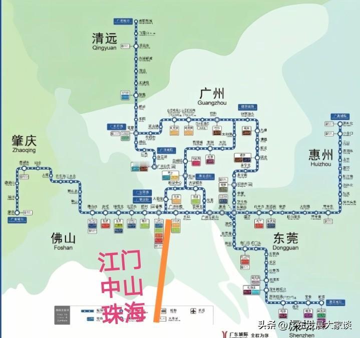 广东城轨覆盖10城，这6大枢纽作用关键！

截至目前，广东城轨已遍布珠三角9座城