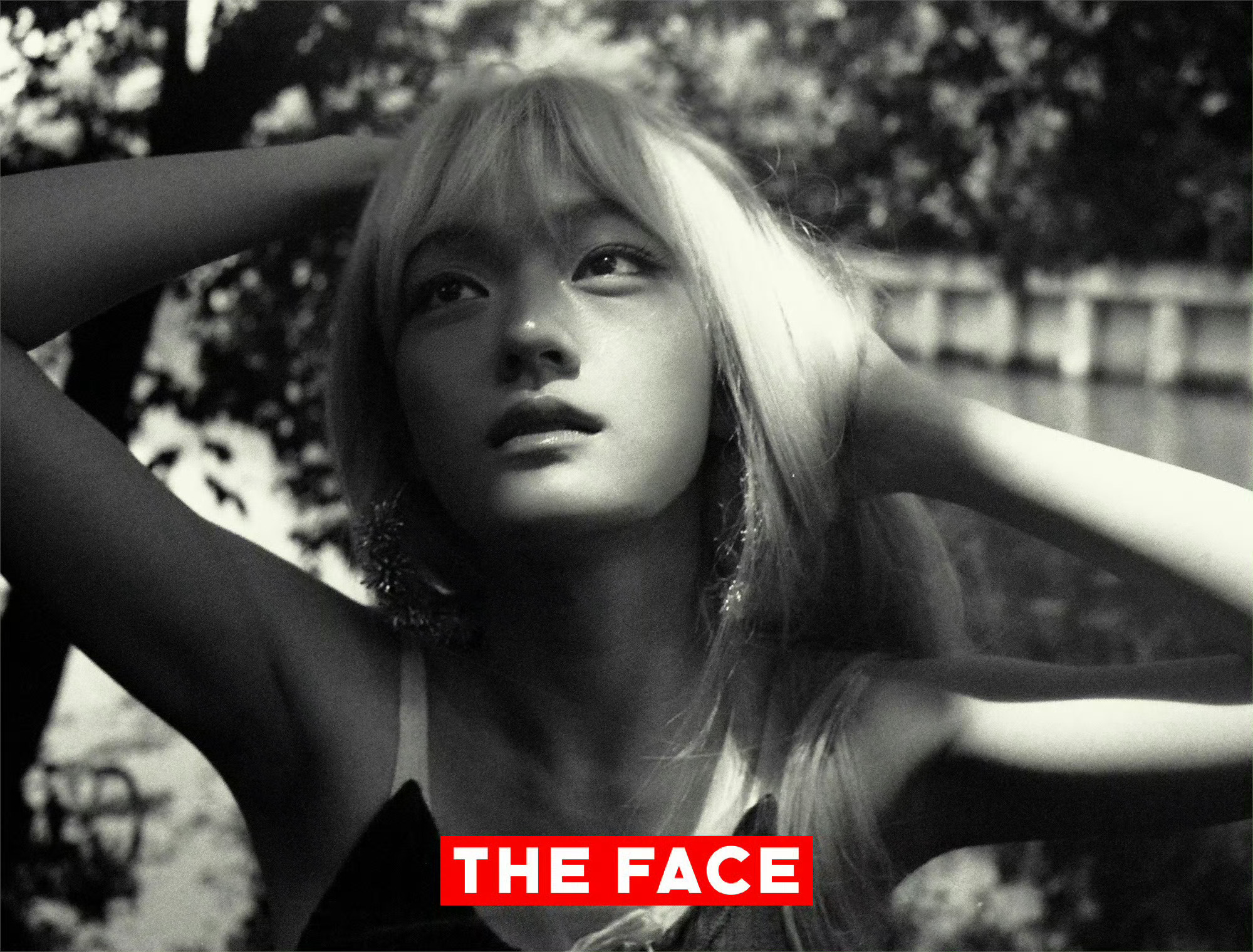 胶片美学遇上文淇THE FACE封面大片融合胶片艺术，文淇金发造型打破常规风格，