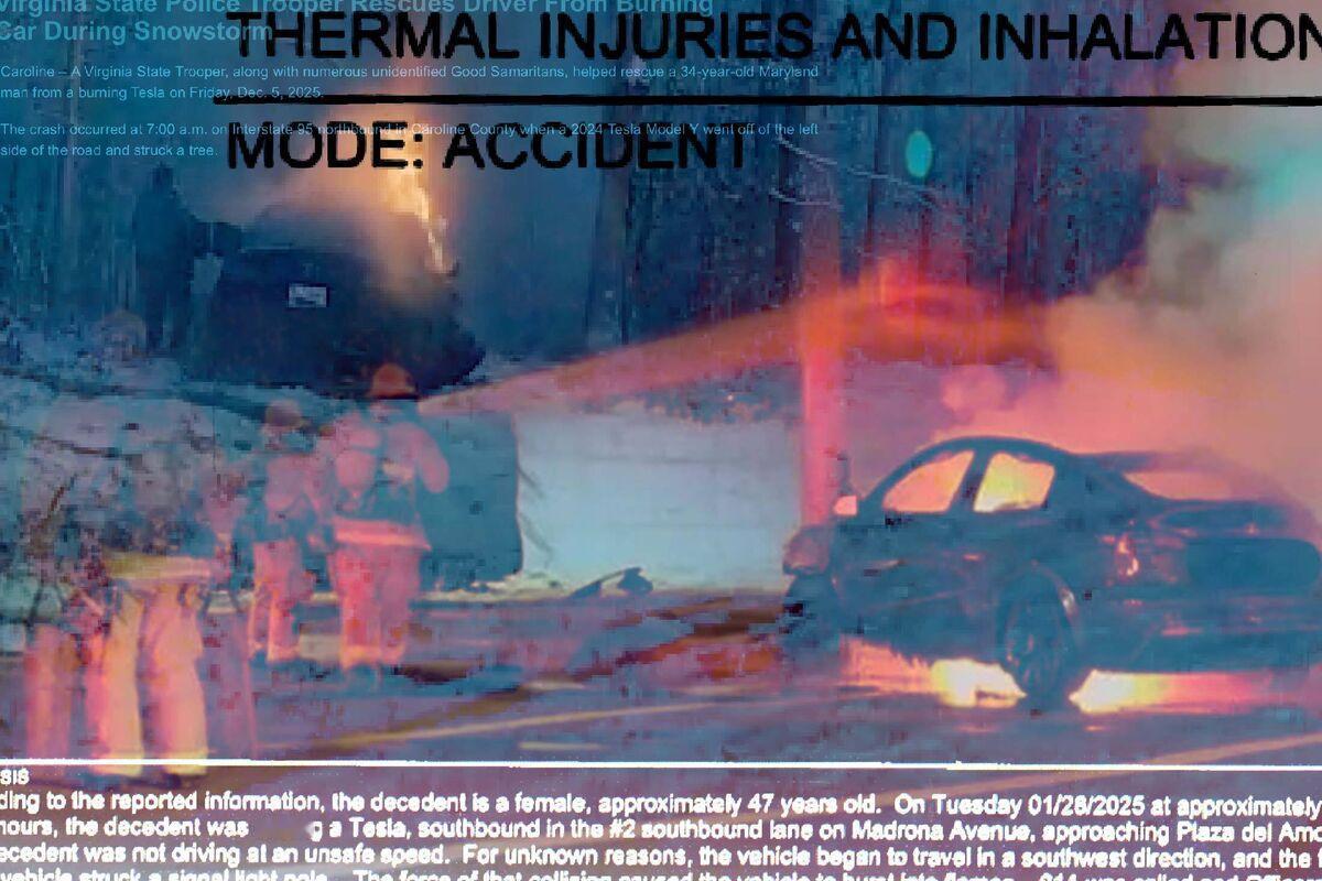 15人死于特斯拉车门无法打开的事故