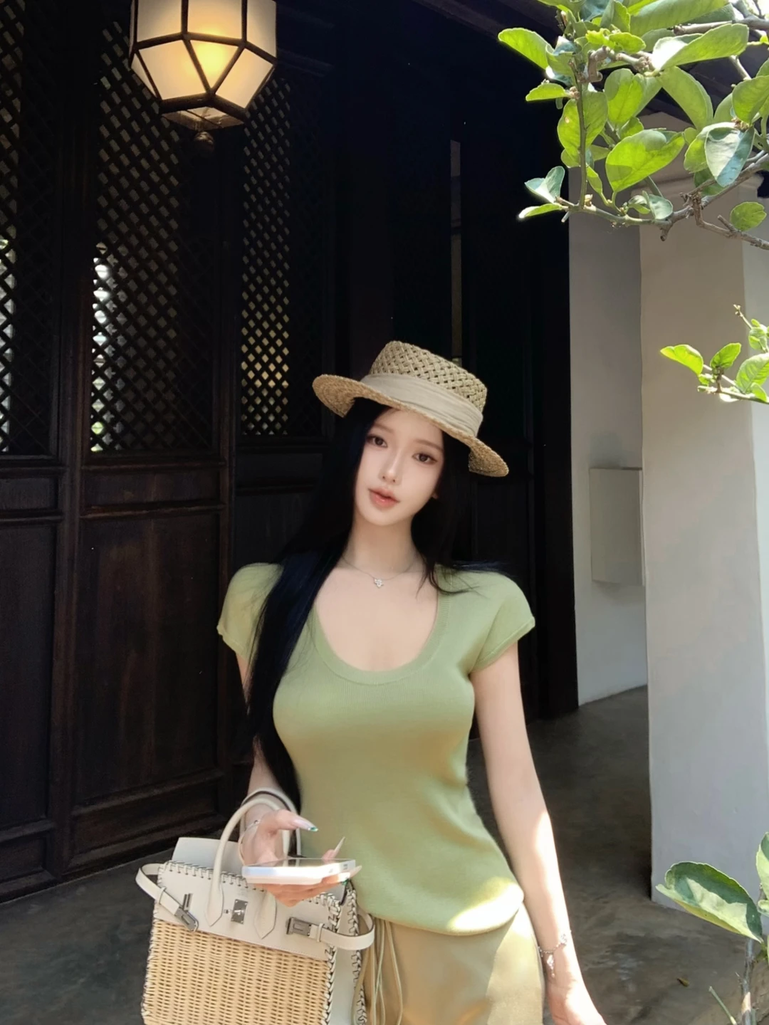 in this summer🌳🤍