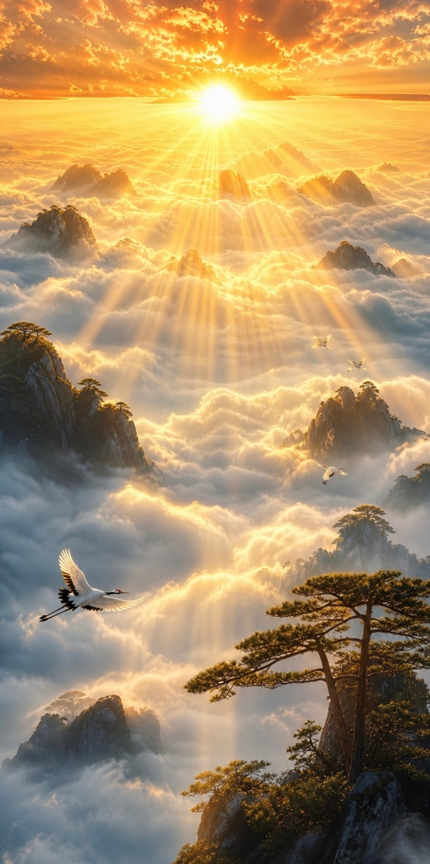 “  云海迎祥 …  ” 