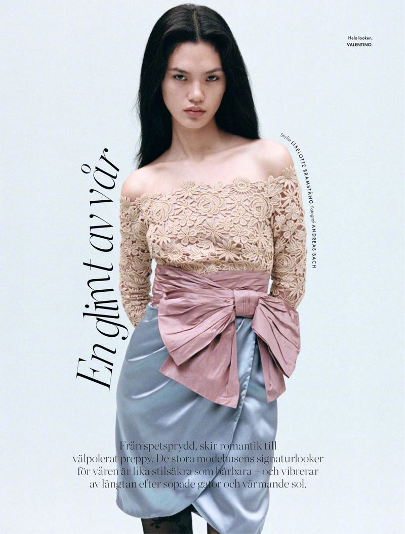 Elle Sweden March 2026 瑞典版三月刊， 国模穿着CELIN