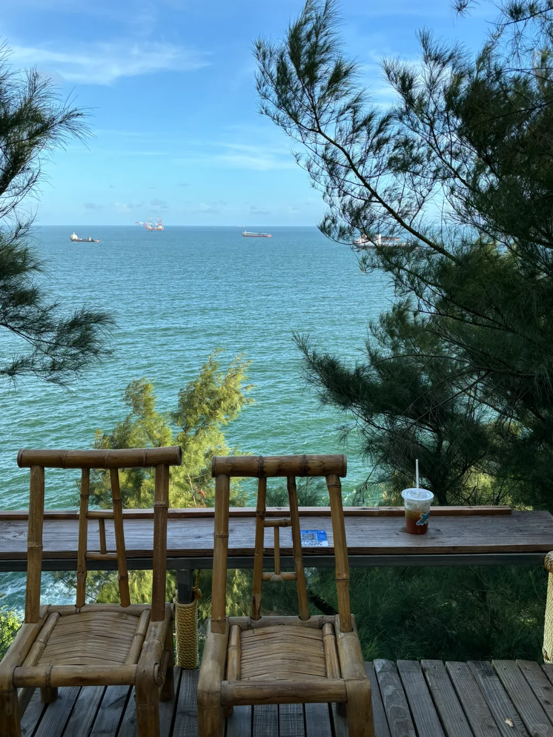 7.20海陵岛实况🏝️悬崖边上美得好离谱😭……