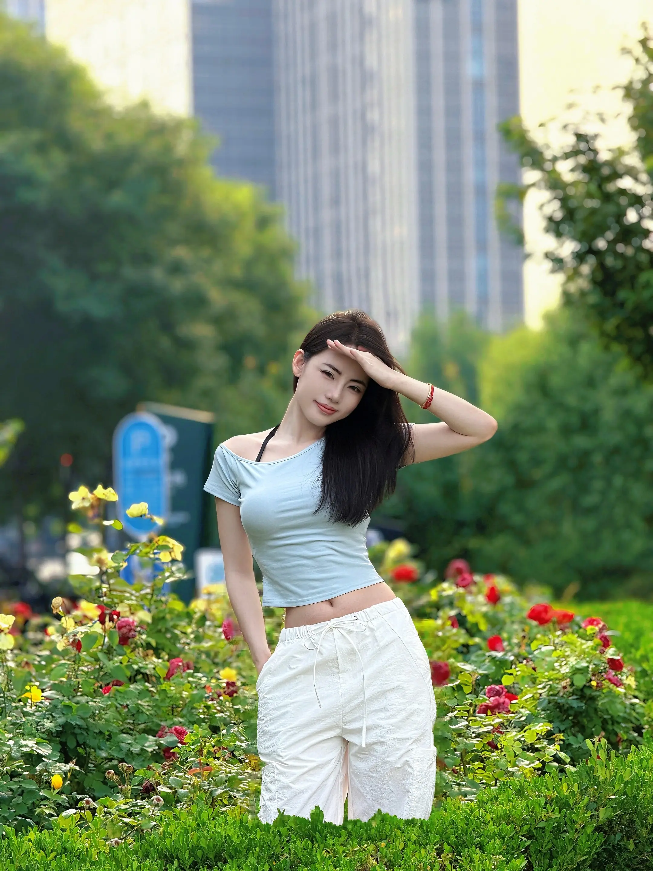 当你不在焦虑，世界便开满了花🌹