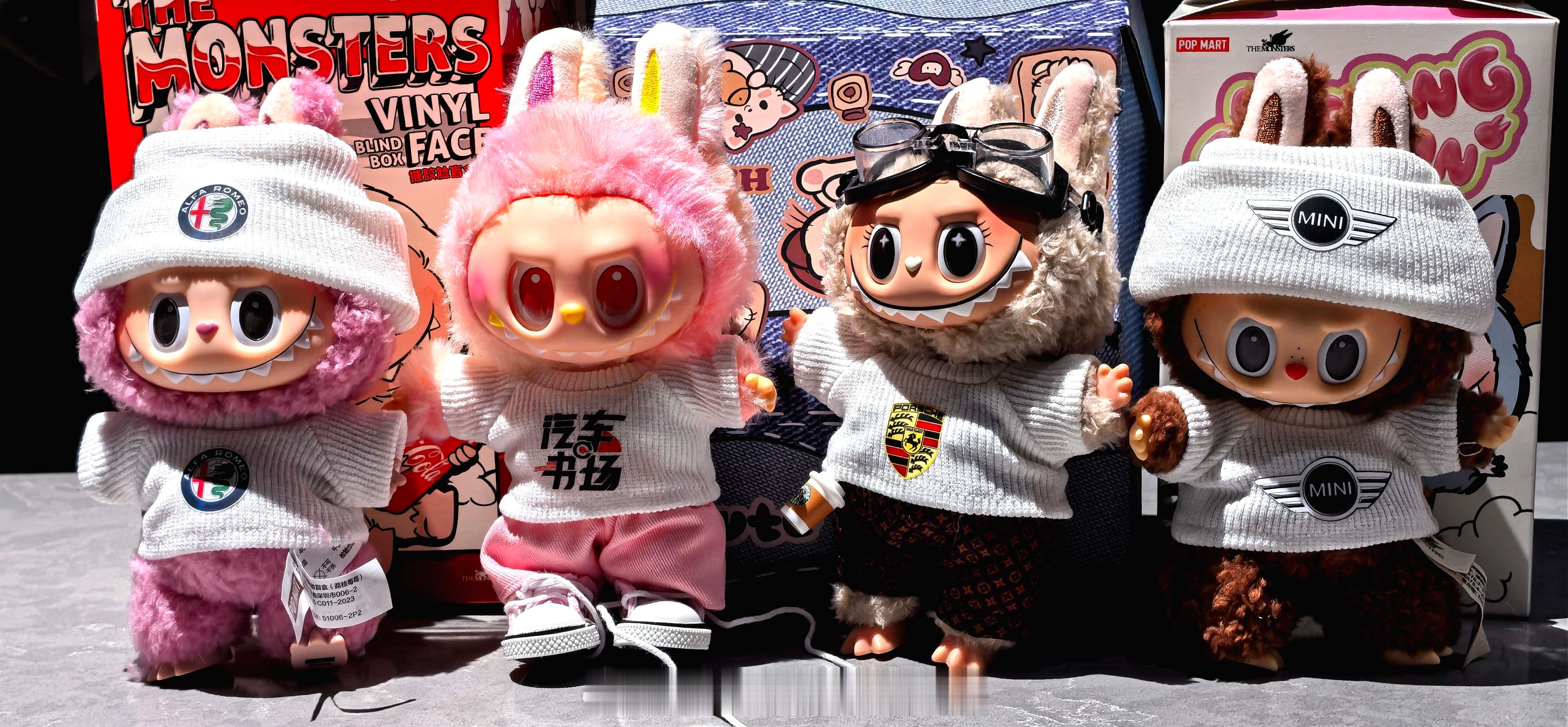 拉布布 来呀，玩儿手办认车标啊!汽车书场 ​​​