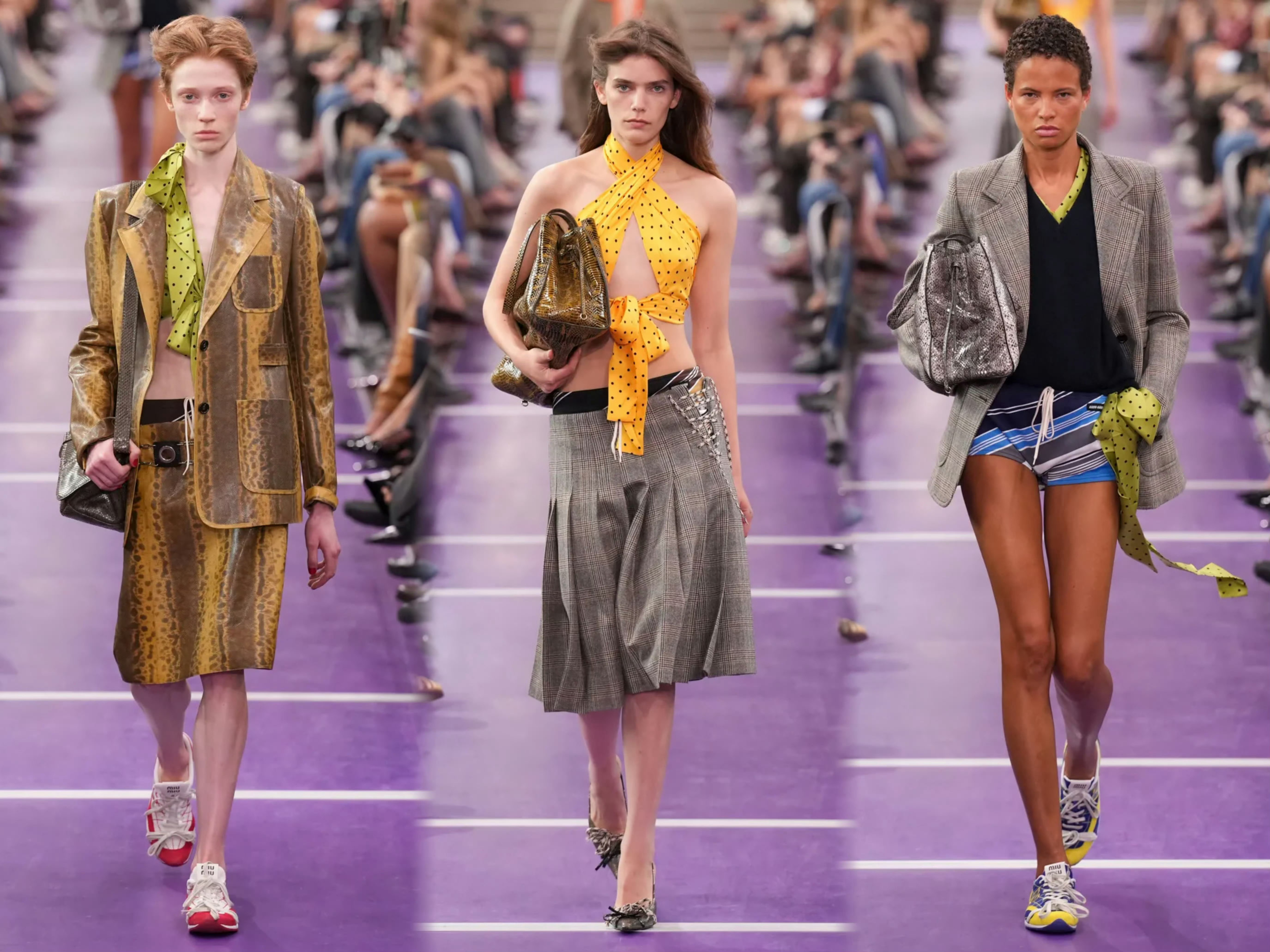 FocusFashionMiu Miu S/S 2027标志性复古美学再度登场，