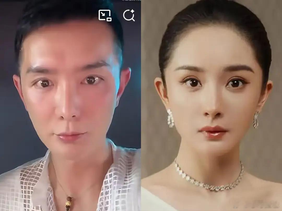 有人说吗 杨幂和刘冲越来越像了 听过亲久了会长得越来越像 玩多了也会吗 