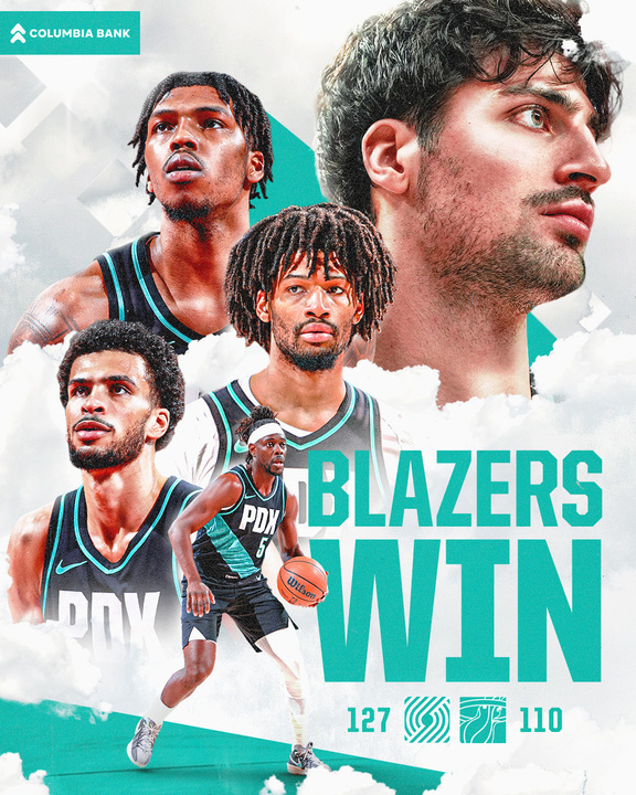 #开拓者战胜热火四连胜#四连胜到手！以127-110战胜热火 