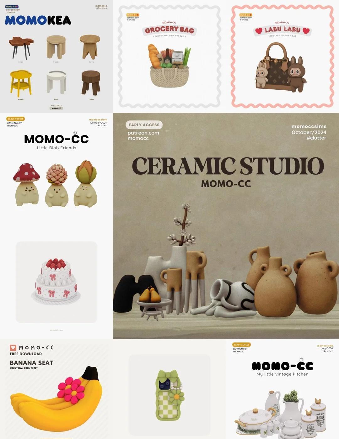 MOMOKEA家具分享～～～
模拟人生4分享 模拟人生4日常 模拟人生4 模拟人