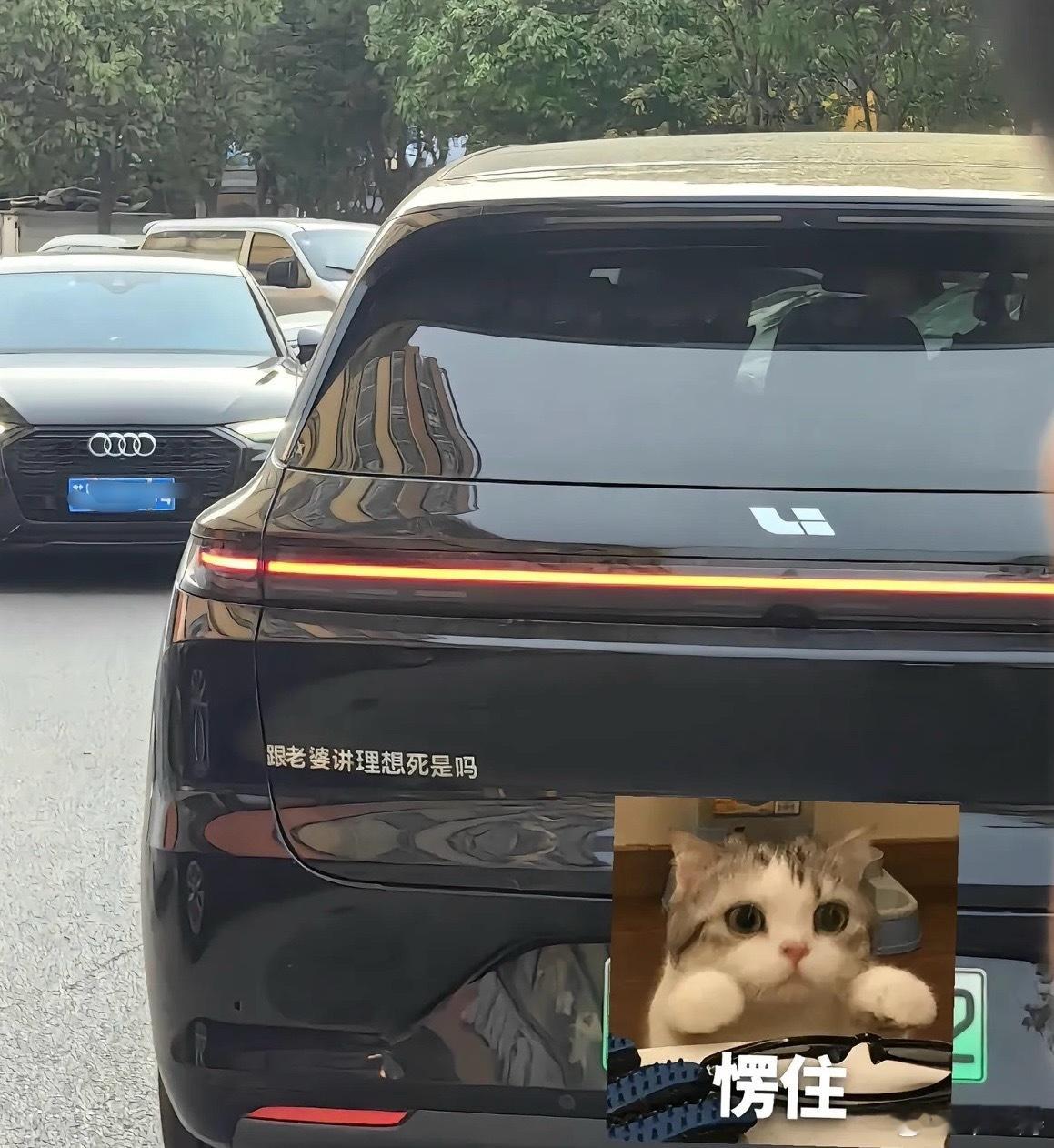 这位理想车主很有觉悟哈哈哈哈哈哈哈  ​​​