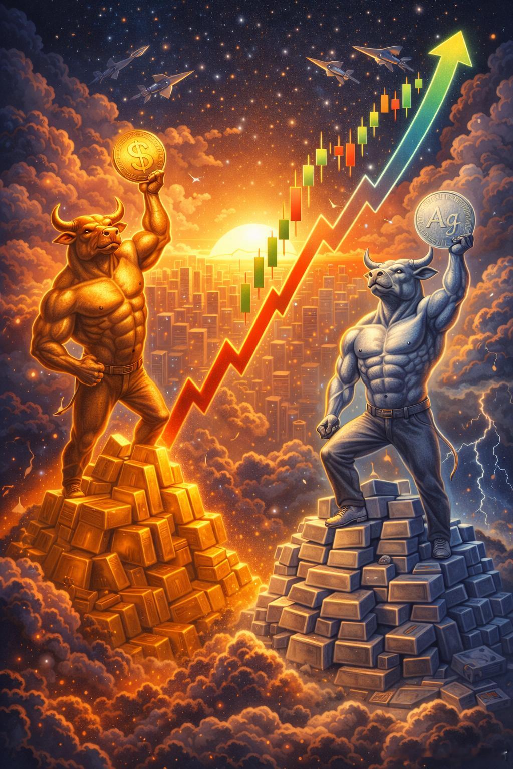 金价年涨幅超70%金银齐刷新历史新高：降息预期叠加地缘摩擦，1979年以来最强年