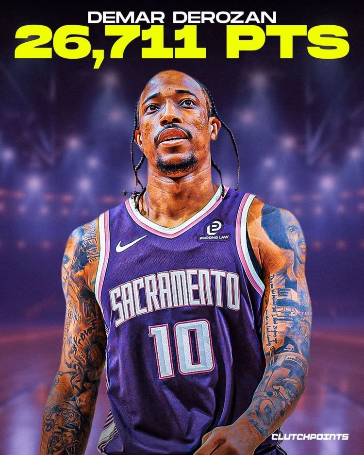 现役非MVP球员生涯得分榜：德罗赞26711分，排名第1。nba自由市场