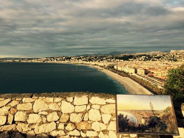 12年后，又回到尼斯英国人漫步大道尽头的海湾🇫🇷🌊。12年前上大三的时候，