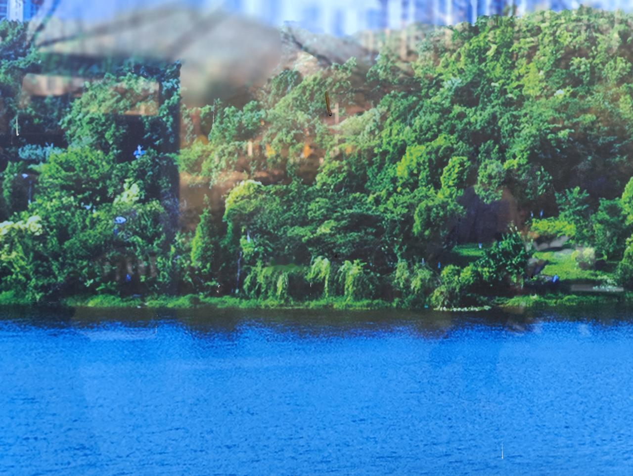 今天来到贵阳市，在观山湖一湖，山色湖光，趣成自然，尤其，湖畔之贵阳600年历史文