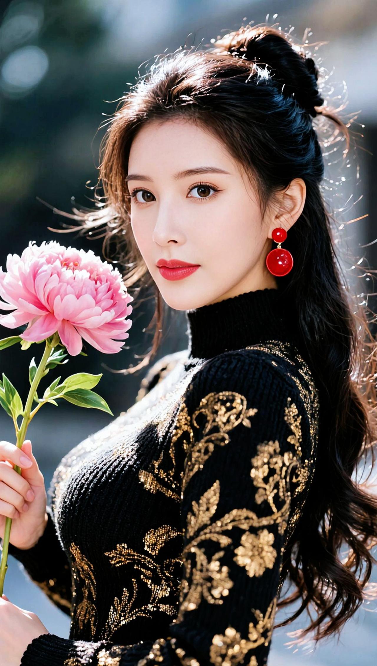 相遇总有原因,不是恩赐就是教训。AI高定写真 随变ai随便玩 情感世风日下