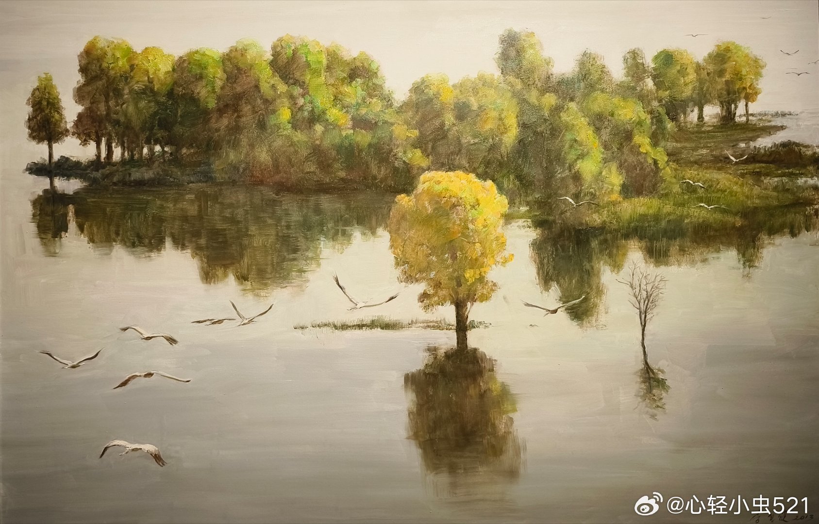 湖南长沙  李自健美术馆《人性与爱》李自健油画展 