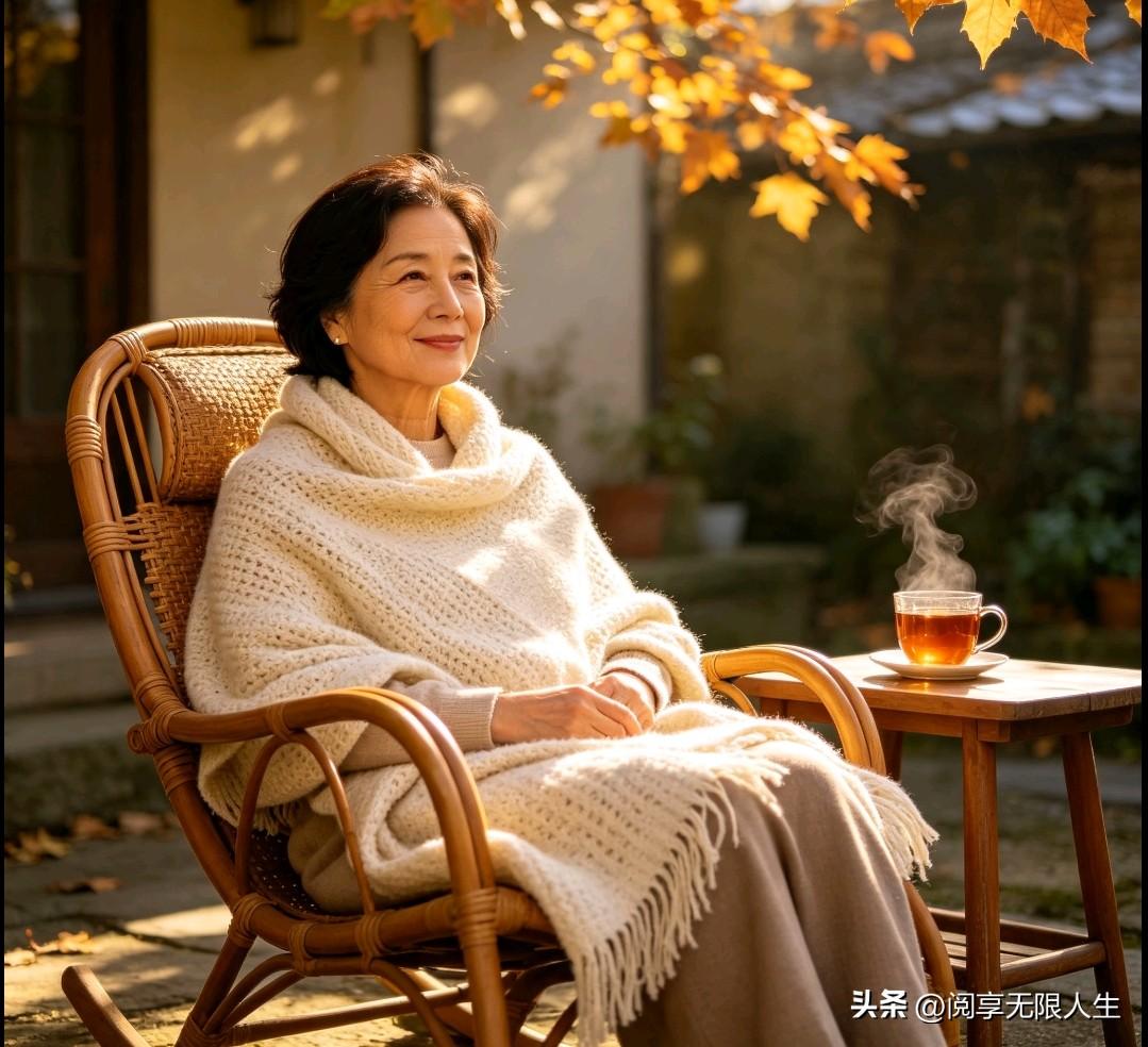 非常通透的一段话：
“你要允许自己脸上有皱纹，头上有白发，时间不会放过任何一个人