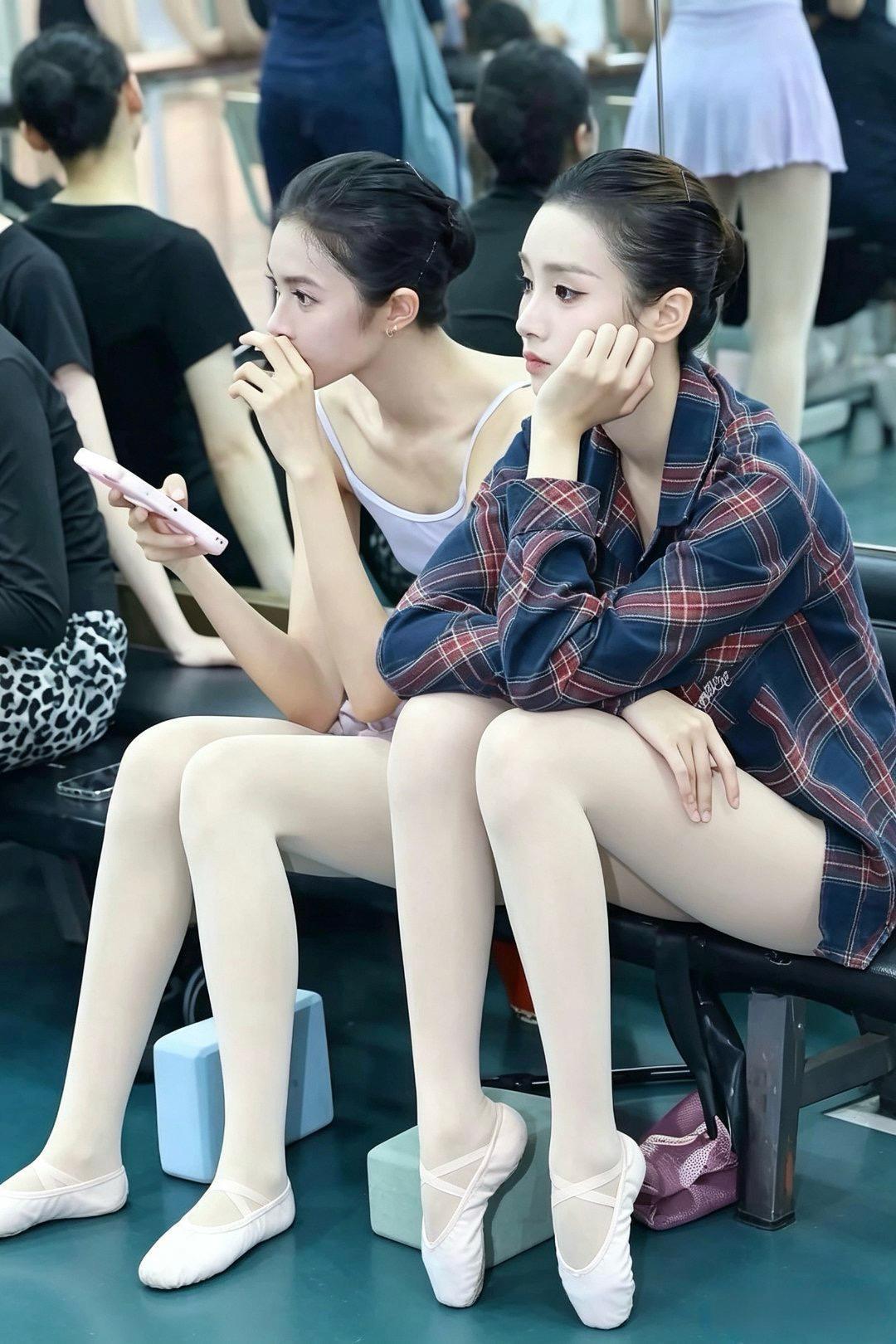 学舞蹈的气质就是不一样