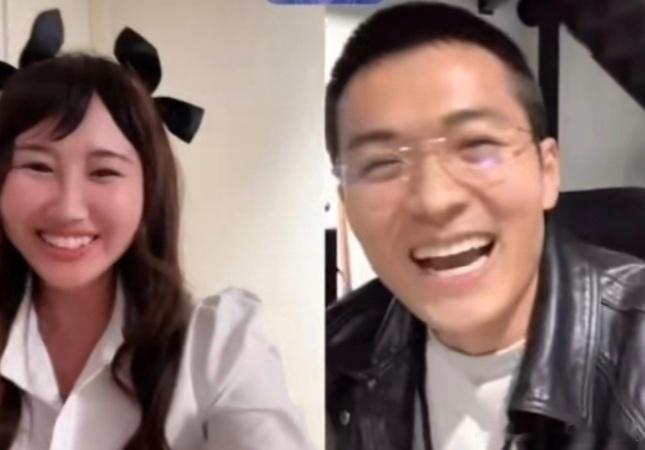 我滴个[允悲]抖上有人模仿麦琳和杨子连麦，这咋看着就像是麦琳和杨子本人啊，怕不是
