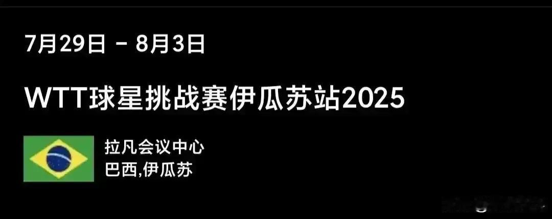 2025WTT伊瓜苏 球星挑战赛最新战况!

女双半决赛：
张本美和/大藤沙月(