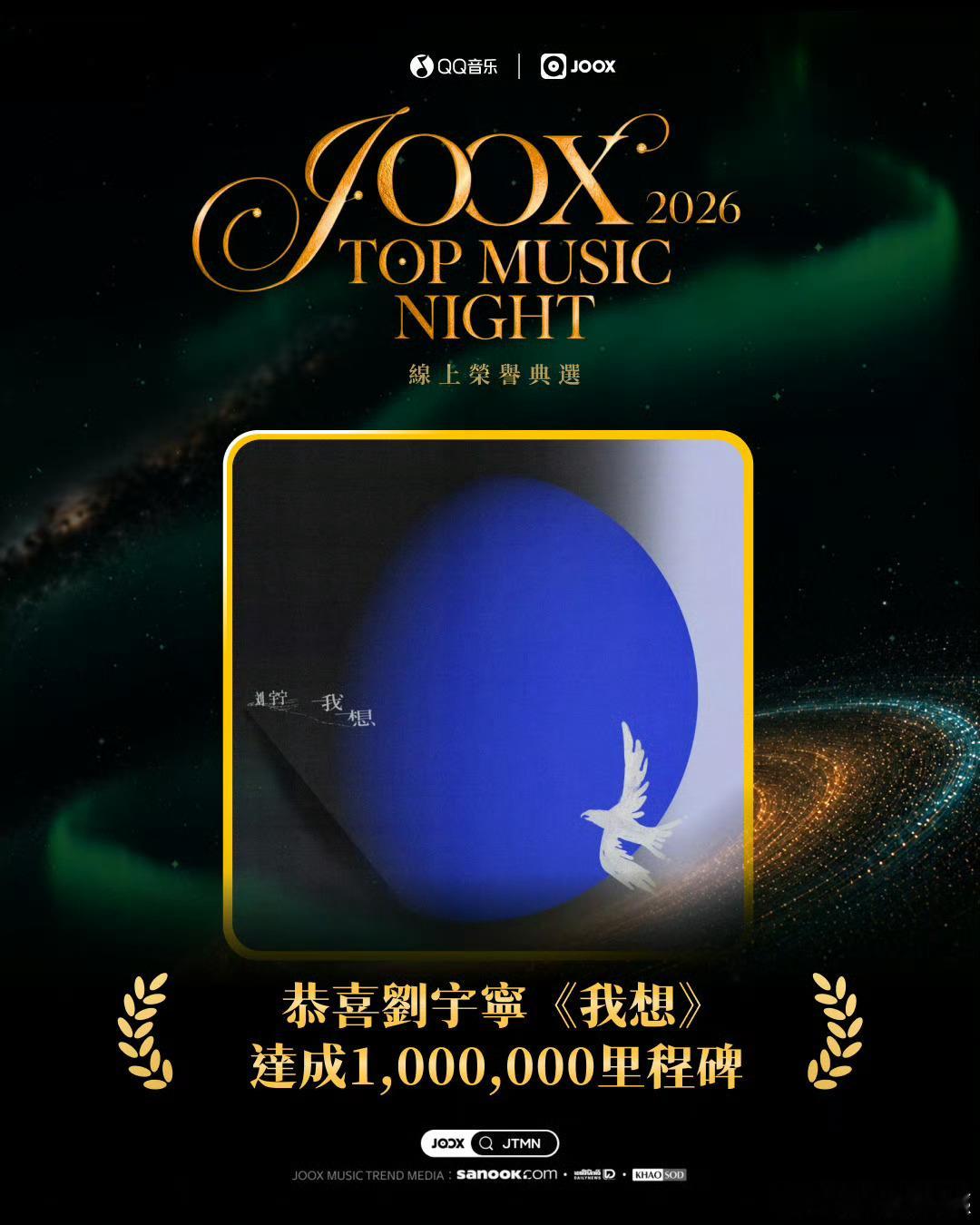 摩登兄弟[超话]刘宇宁刘宇宁的歌好听但难唱恭喜 歌曲《我想》达成1,000,00