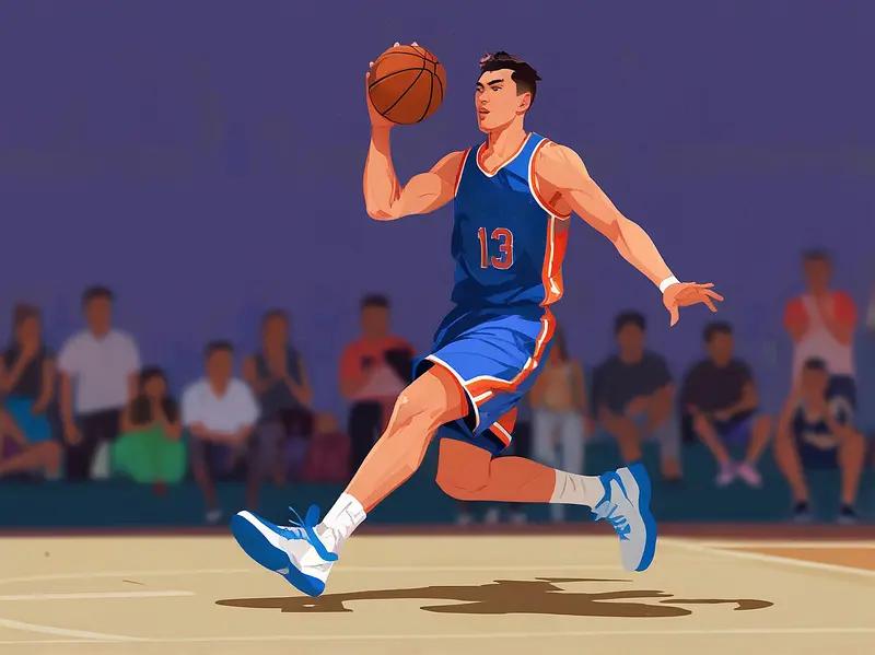 CBA赛场上，众多球星令人印象深刻。易建联无疑是CBA的传奇人物。他身高2.13