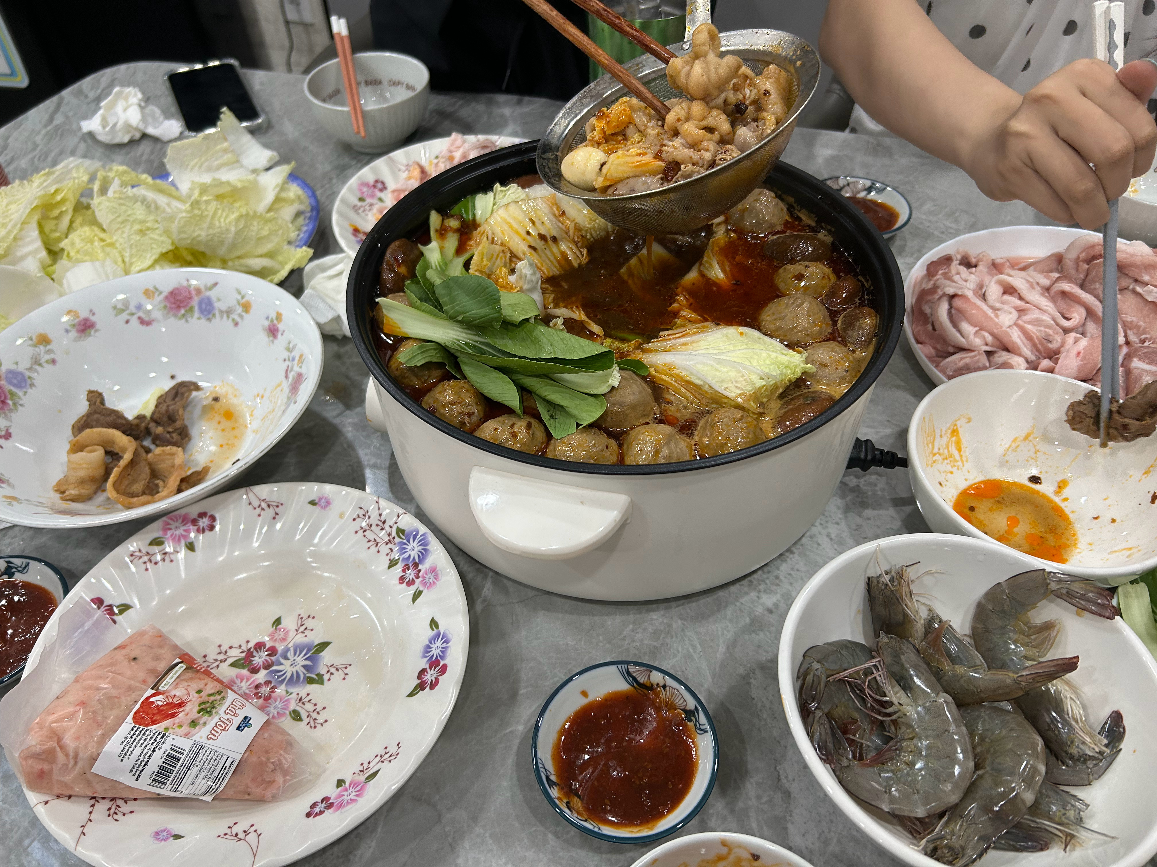 今晚吃火锅🍲 ​​​