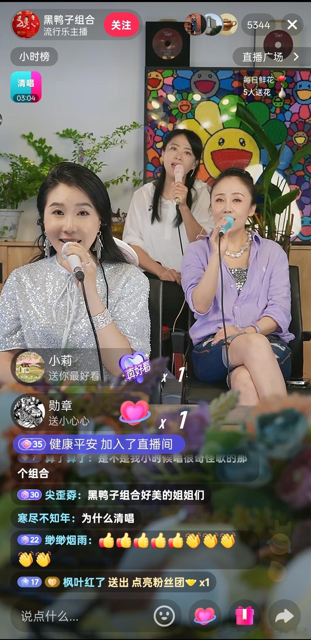黑鸭子，《空镜子》片尾曲是她们唱的，但应该不是这三位，中间有人换过，后来好像内部