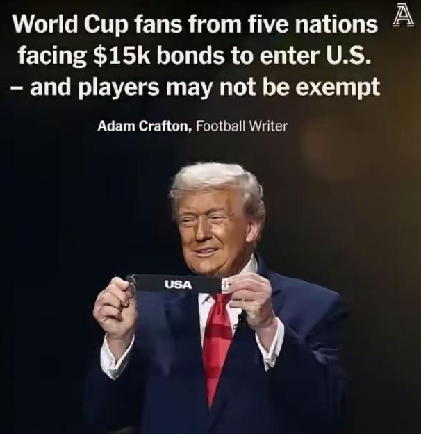 见过不要脸的，没见过这么不要脸的！特朗普现在直接把手伸到世界杯上面，摆明了就是借