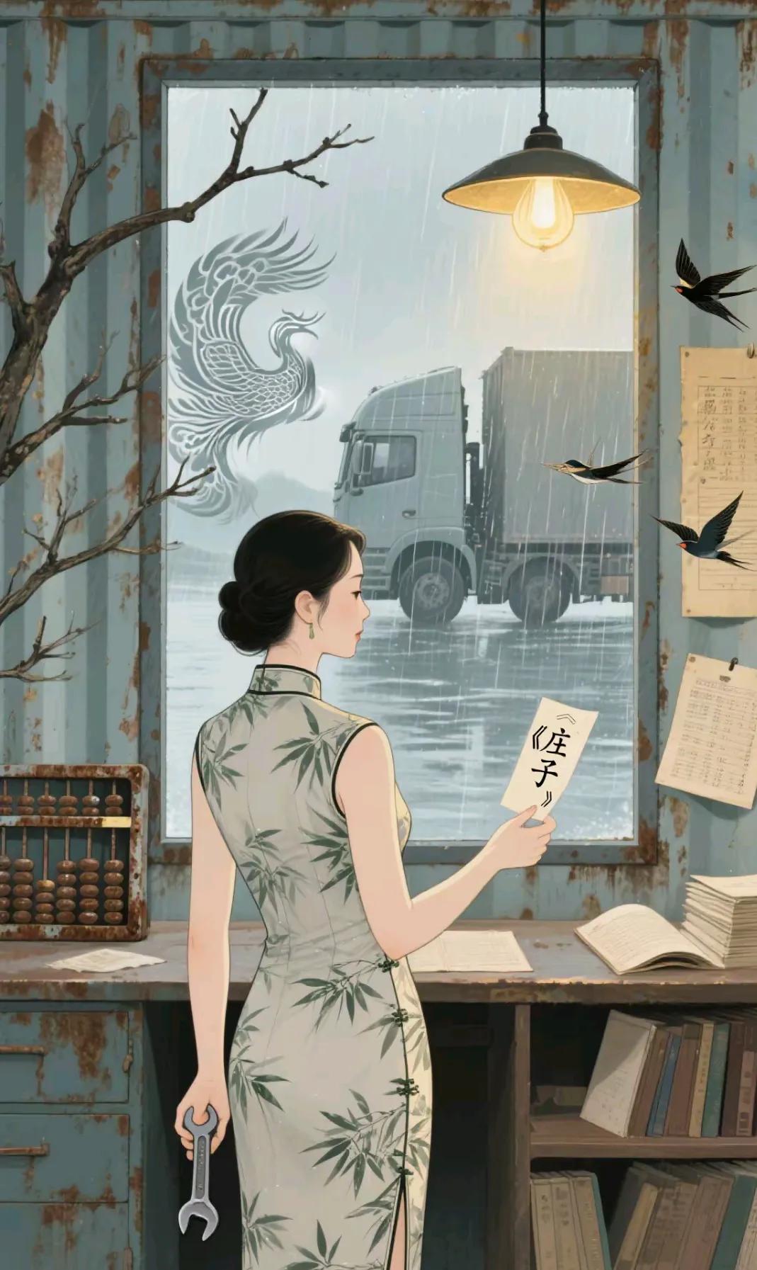 独来独往的女人没有一个是省油的灯，要么天生骨子里就带着狼性，要么是被生活硬生生磨