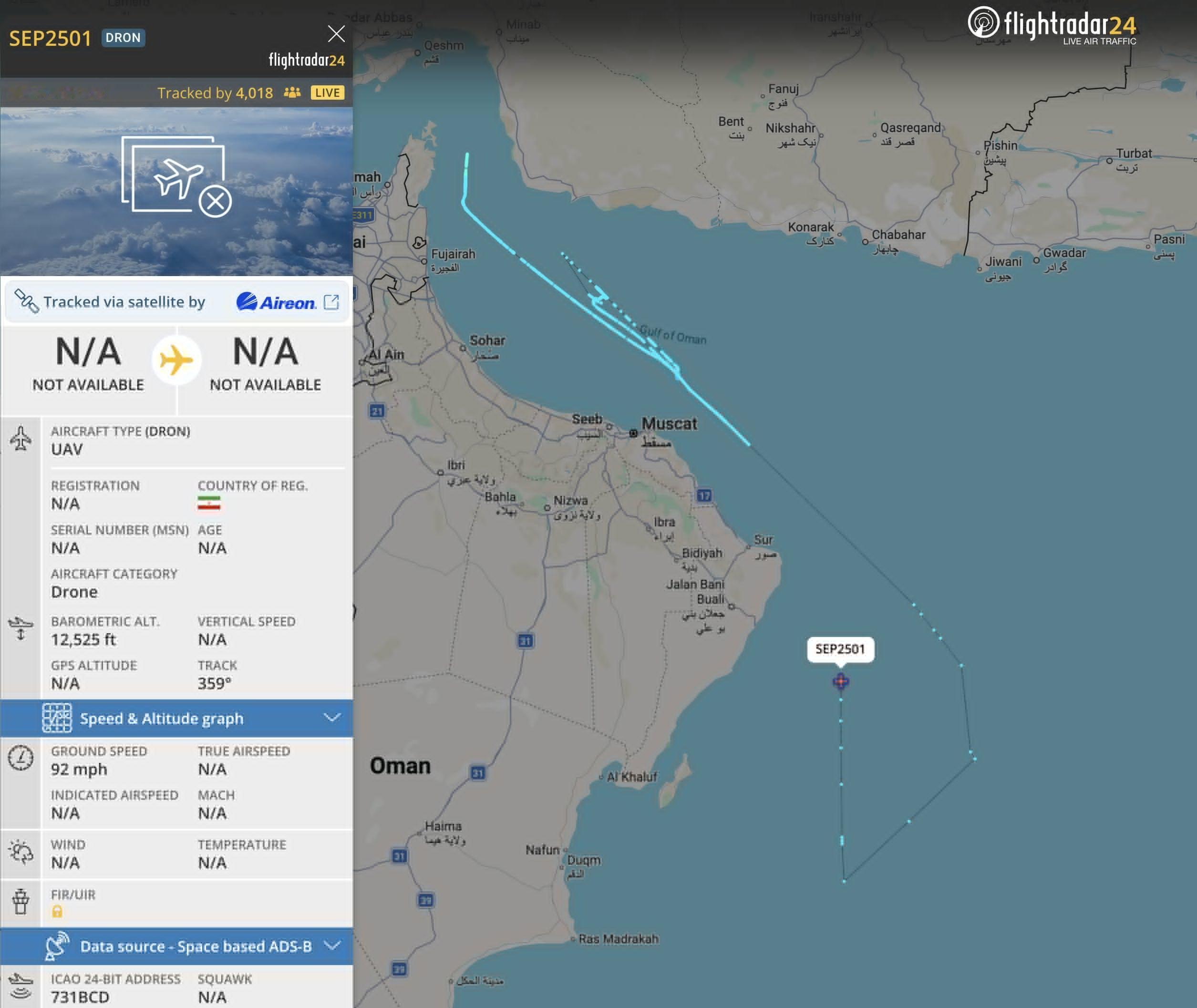 伊朗的无人机又跑到林肯号(CVN-72)上空拍素材了热点观点美航母打击群已逼近伊